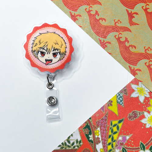 Denji - Chainsaw Man - Acrylic Badge Reel