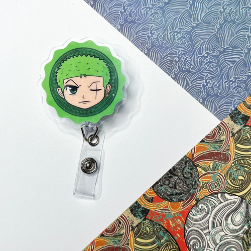 Zoro - One Piece - Acrylic Badge Reel