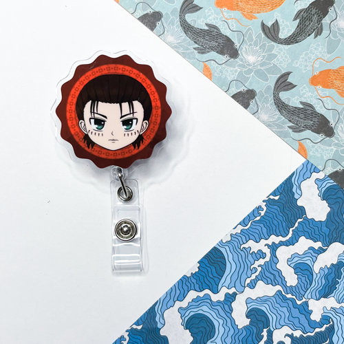 Eren - Attack on Titan - Acrylic Badge Reel