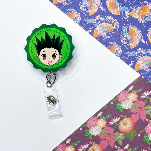 Gon - HunterxHunter - Acrylic Badge Reel