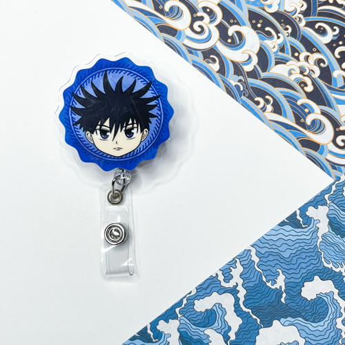 Megumi - Jujutsu Kaisen - Acrylic Badge Reel