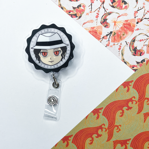 Muzan - Demon Slayer - Acrylic Badge Reel