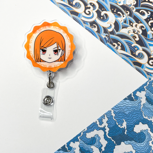 Nobara - Jujutsu Kaisen - Acrylic Badge Reel