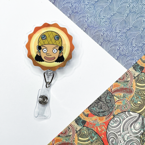 Usopp - One Piece - Acrylic Badge Reel