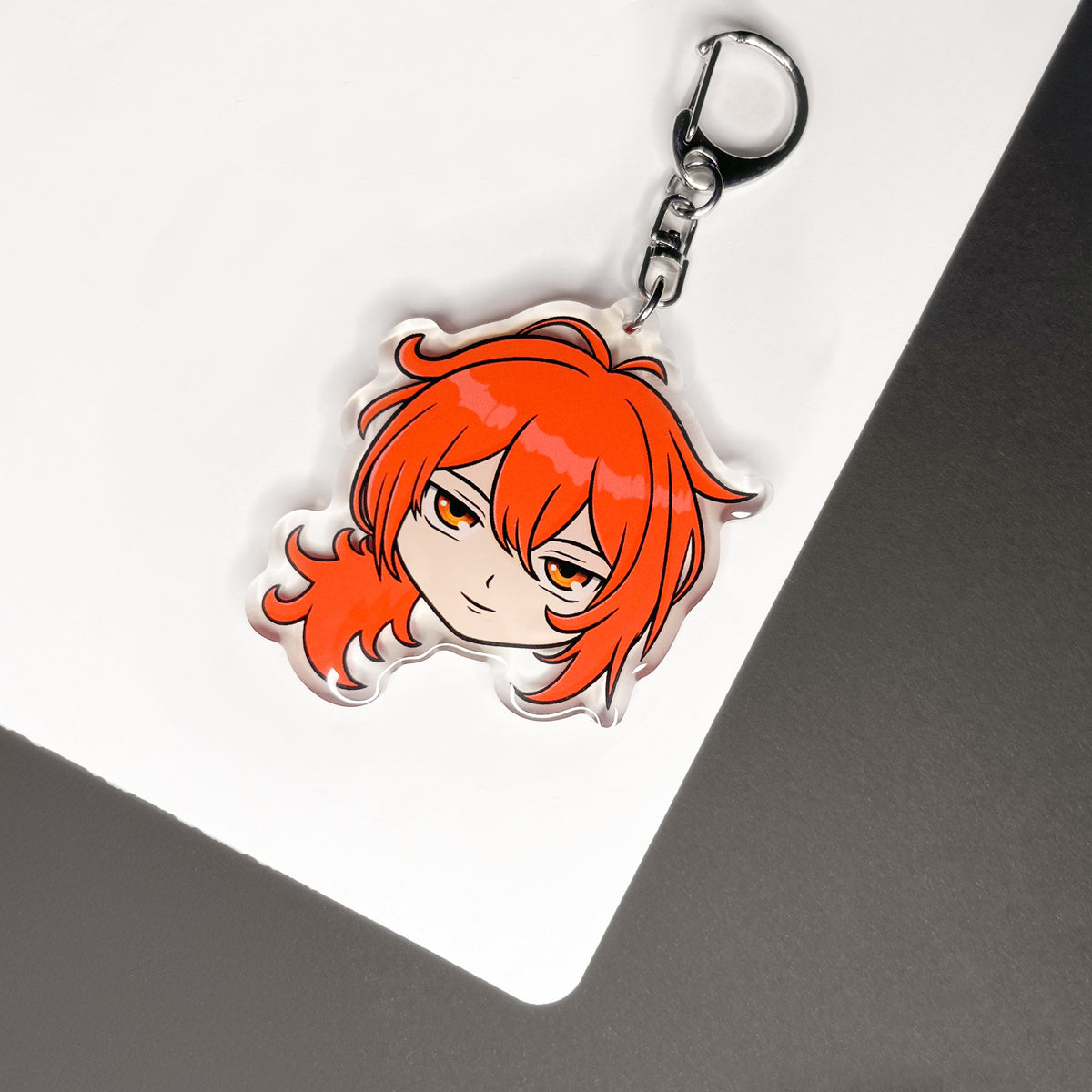 Diluc - Genshin Impact - Acrylic Keychain