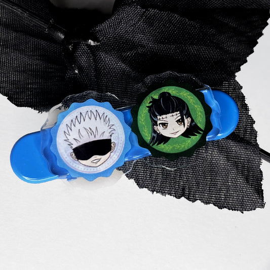 Gojo and Geto - Acrylic Hair Clip