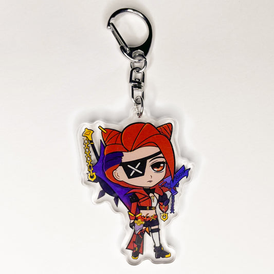 Samira - League of Legends - Acrylic Keychain