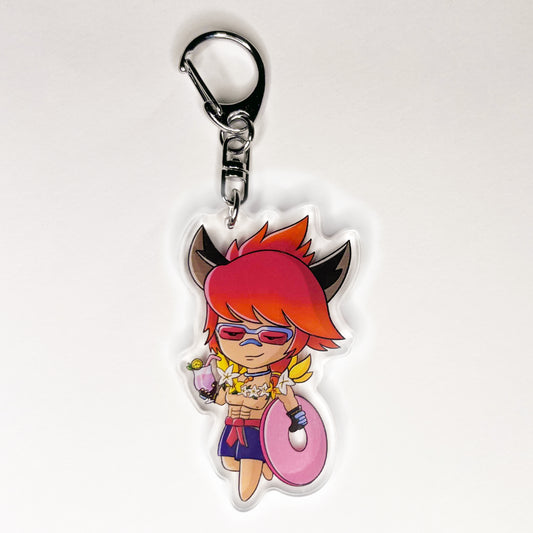 Sett - League of Legends - Acrylic Keychain